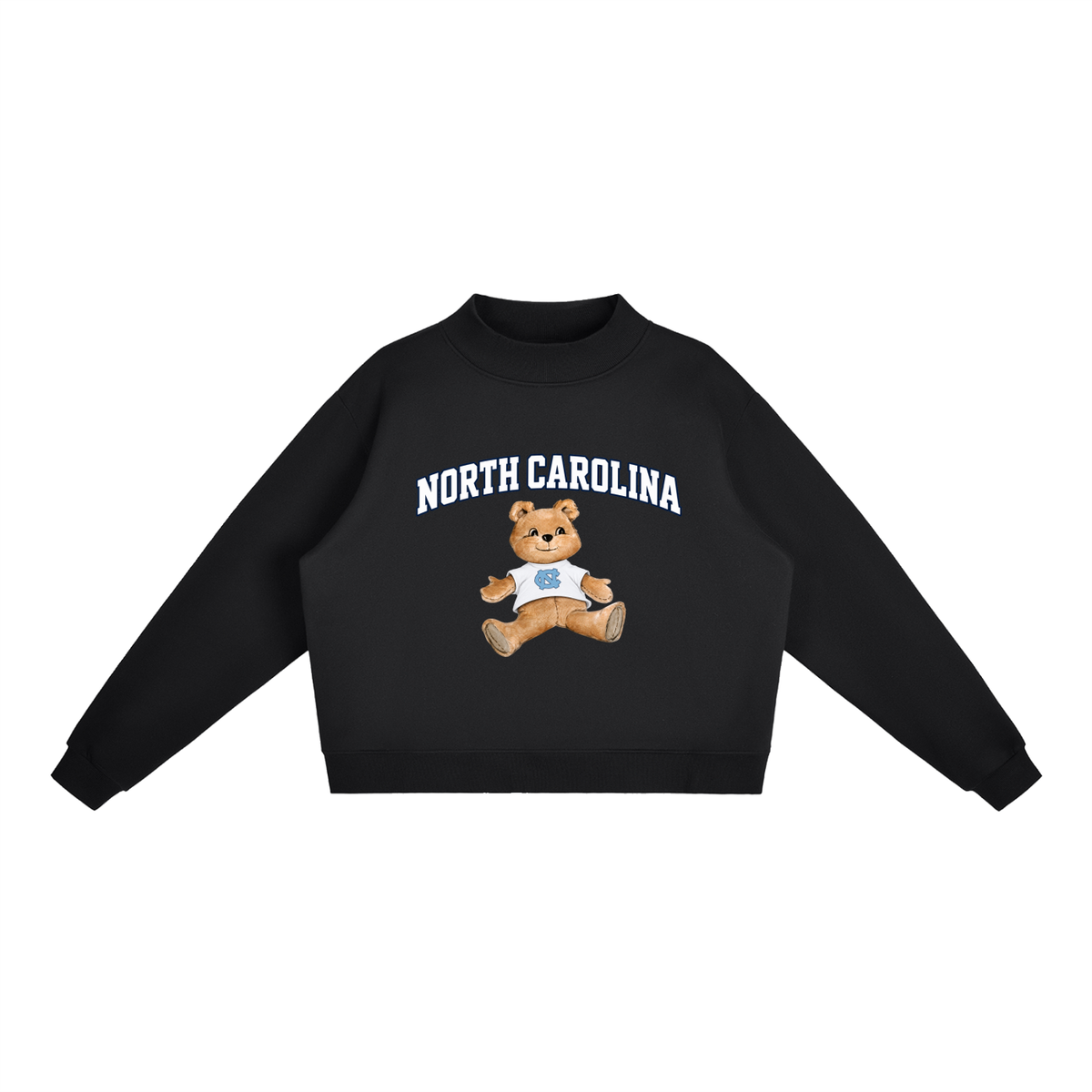 University of North Carolina Mock-Neck Crew Sweatshirt