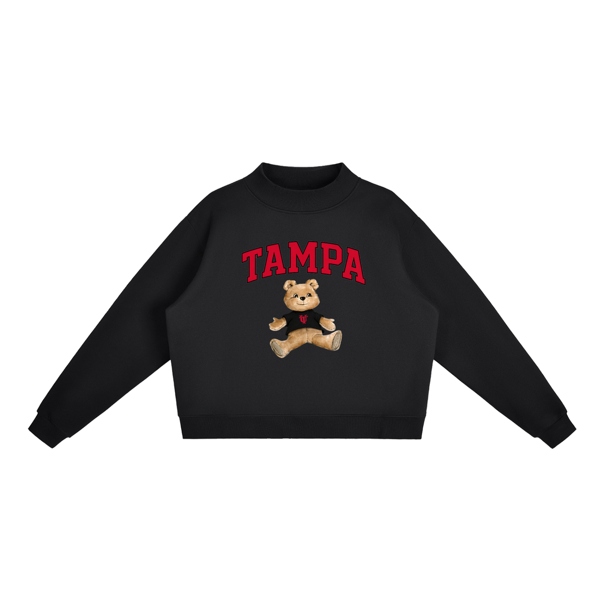 University of Tampa Mock-Neck Crew Sweatshirt