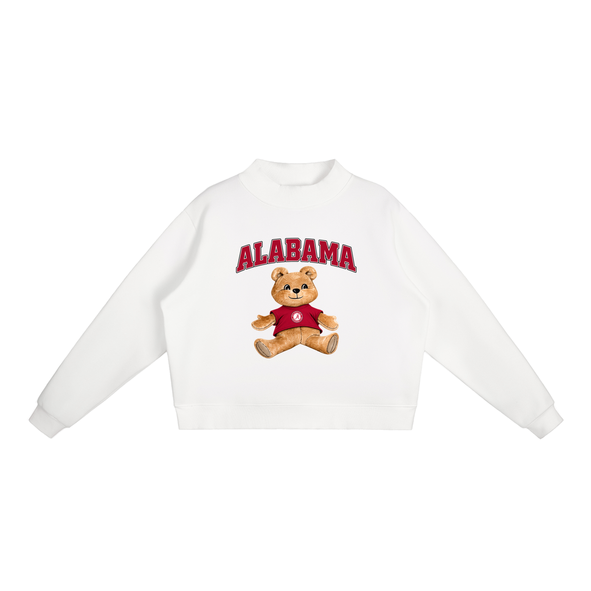 Alabama Mock-Neck Crew Sweatshirt